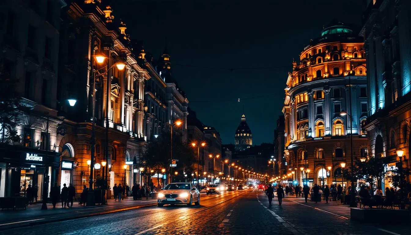 Filming location in Serbia